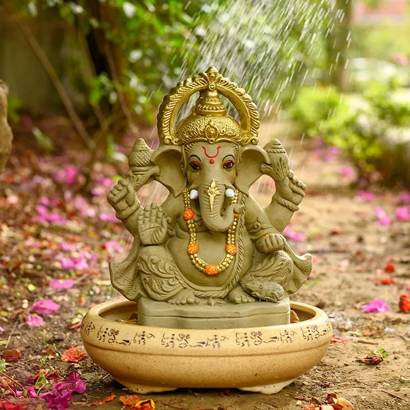 1 FEET Manomay Eco-Friendly Ganpati | Plant-A-Ganesha