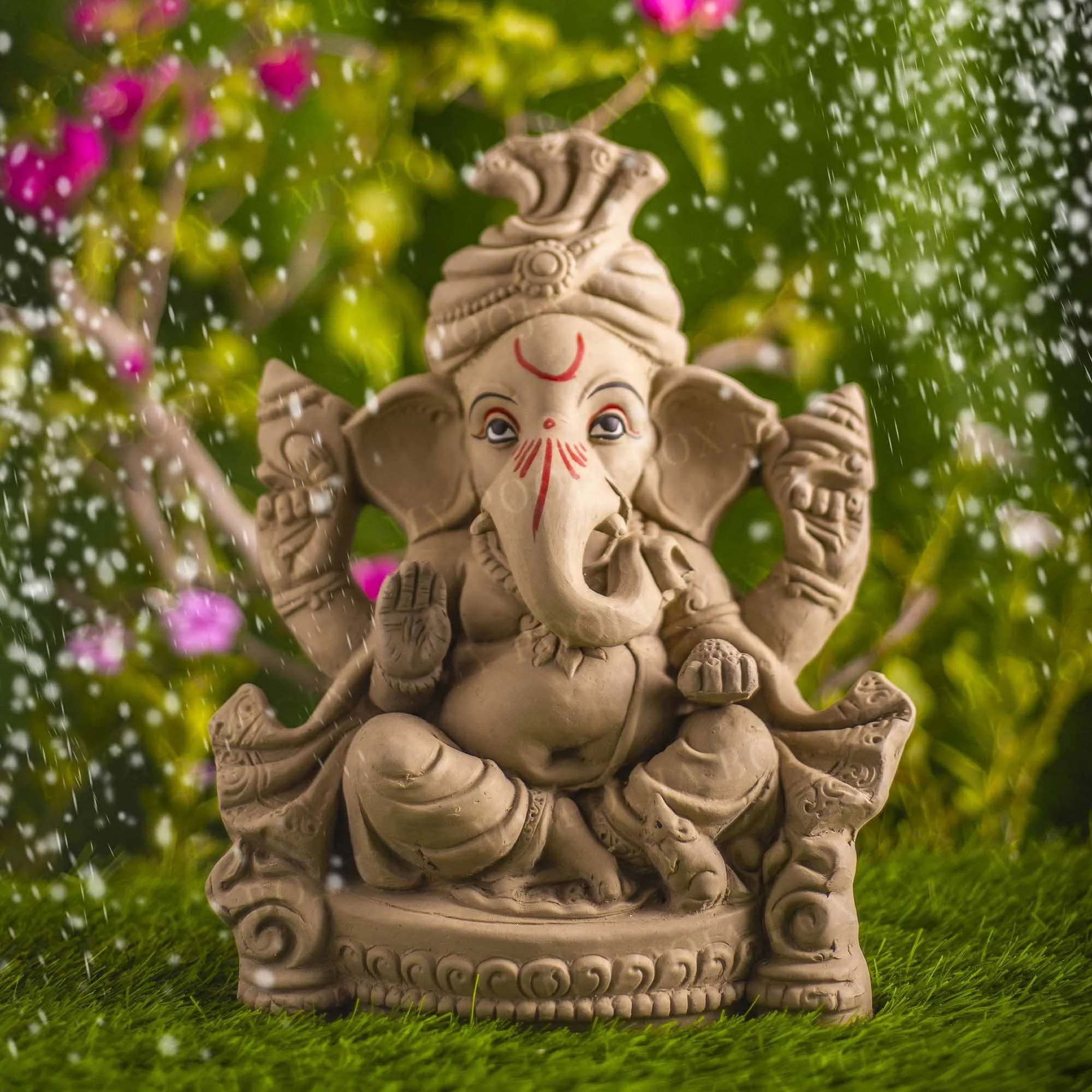 1.2FEET Lambodaram Eco-Friendly Ganpati | Plant-A-Ganesha