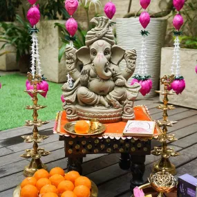 1.2FEET Lambodaram Eco-Friendly Ganpati | Plant-A-Ganesha