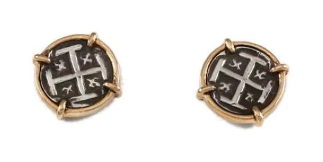 1/2" REPLICA ATOCHA STUD EARRINGS - ITEM #30823