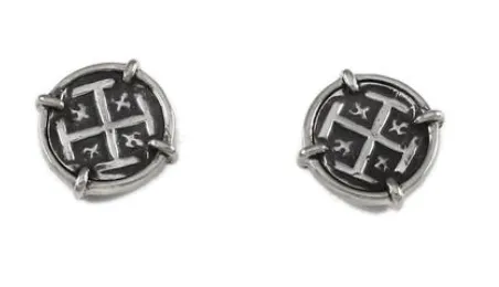 1/2" REPLICA ATOCHA STUD EARRINGS - ITEM #30823