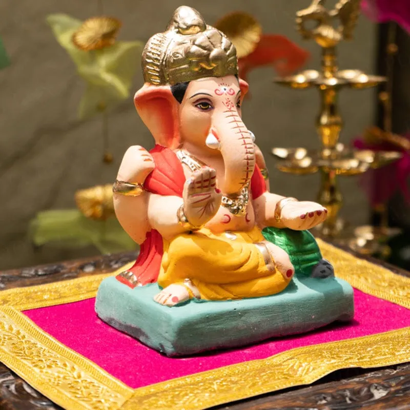 6INCH Eco-Friendly Shree Ganpati | Plant-A-Ganesha