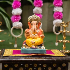 6INCH Eco-Friendly Vighnaharta Ganesh | Plant-A-Ganesha