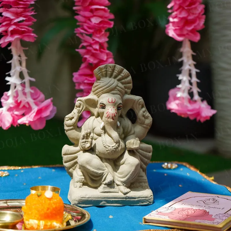 6INCH Gaurisuta Eco-Friendly Ganpati | Plant-A-Ganesha