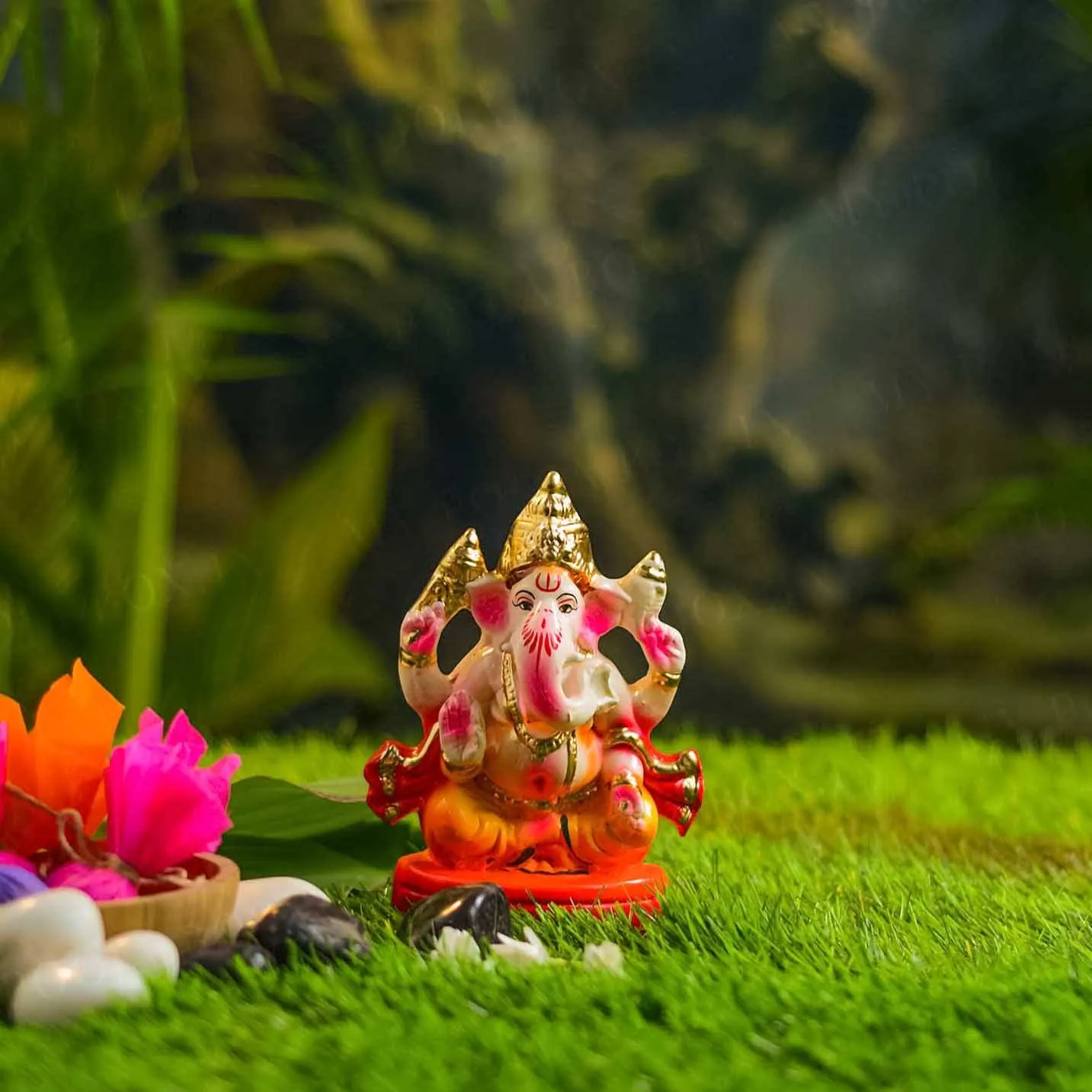 6INCH Vibhave Eco-Friendly Ganpati | Plant-A-Ganesha