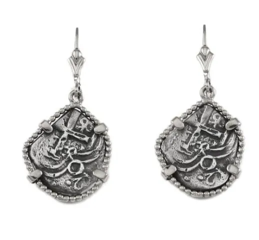 7/8" REPLICA ATOCHA EARRINGS IN TWISTED FRAME - ITEM #30640