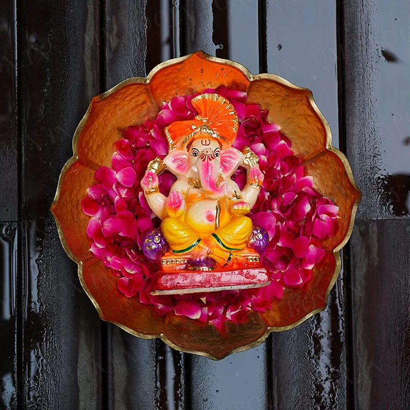 8INCH Bhuvanpati Eco-Friendly Ganpati | Plant-A-Ganesha