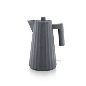 Alessi Plisse 1.7 Litre Electric Kettle, Grey