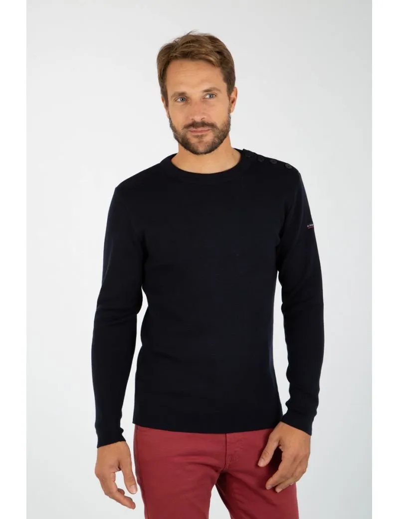 Armor-Lux - Goulenez - Pull uni de laine merinos