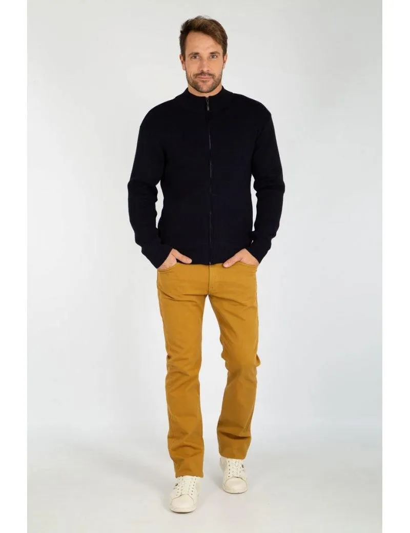 Armor-Lux - Plouescat - Cardigan de Laine Zippé Heritage