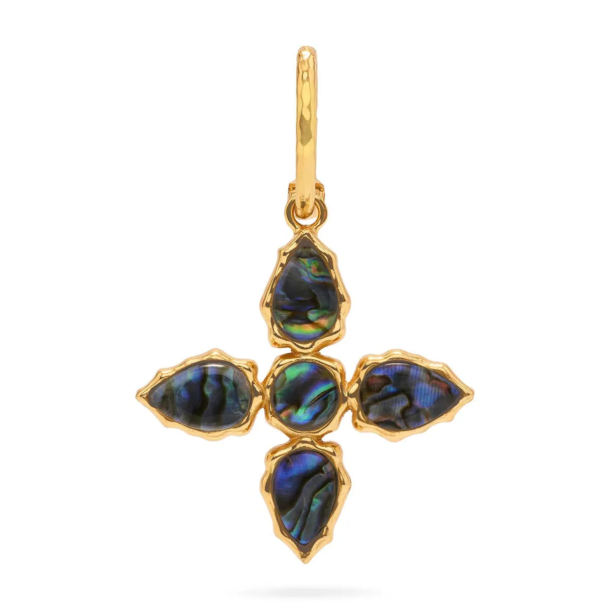 Aurora Double Sided Pendant - Abalone/MOP