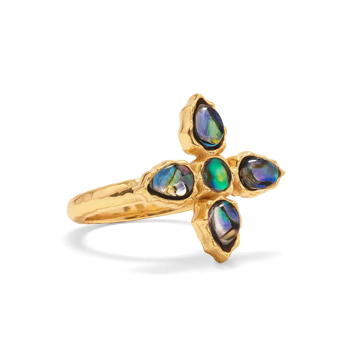 Aurora Ring, Size 7- Abalone