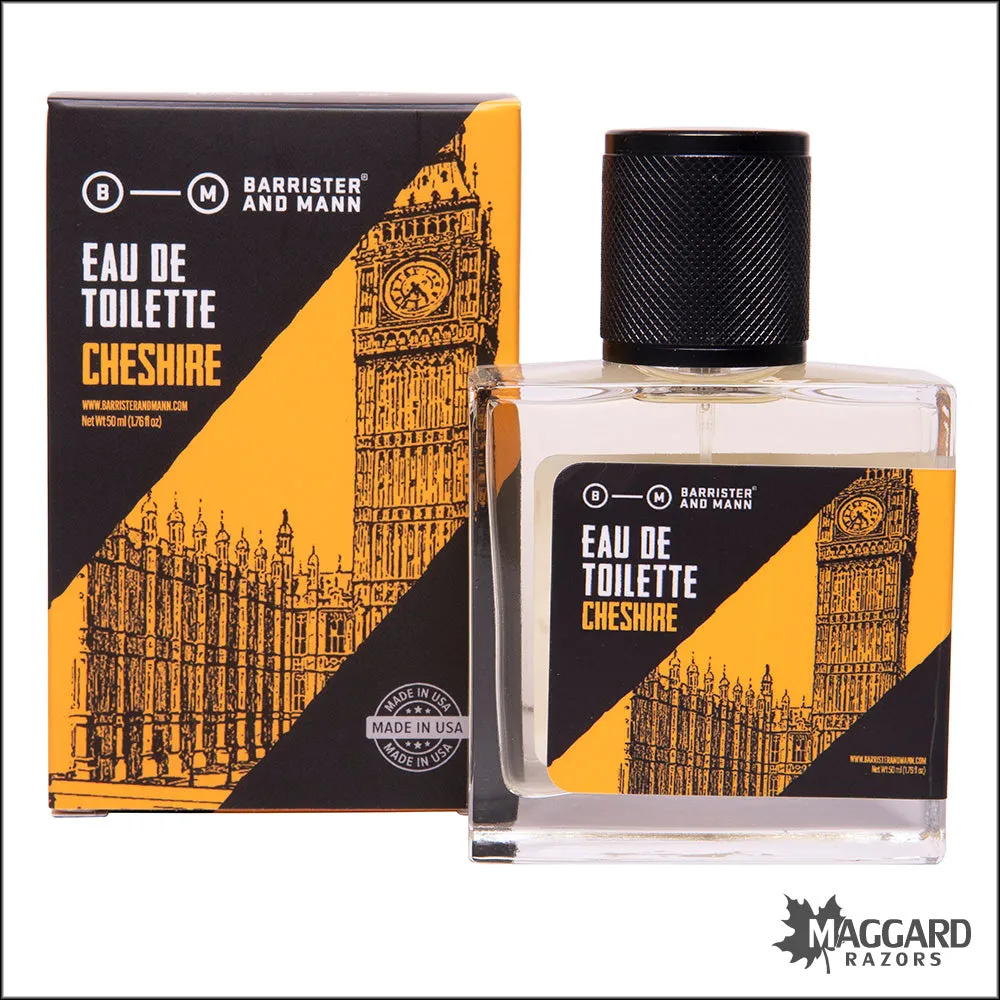 Barrister and Mann Cheshire Eau de Toilette, 50ml