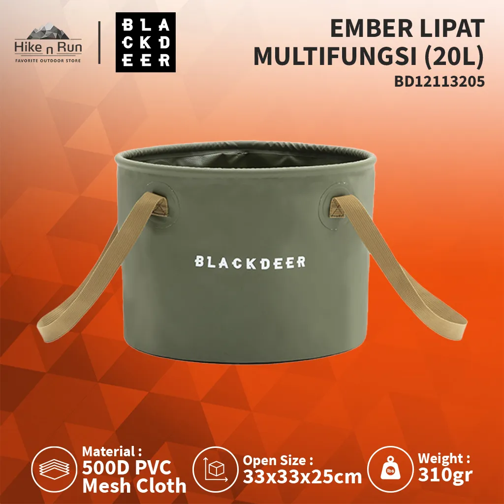 Blackdeer Ember Lipat Mutifunction Round Folding Bucket 20L BD1211320