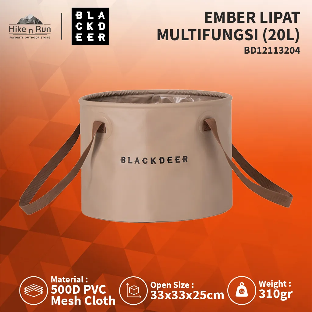 Blackdeer Ember Lipat Mutifunction Round Folding Bucket 20L BD1211320