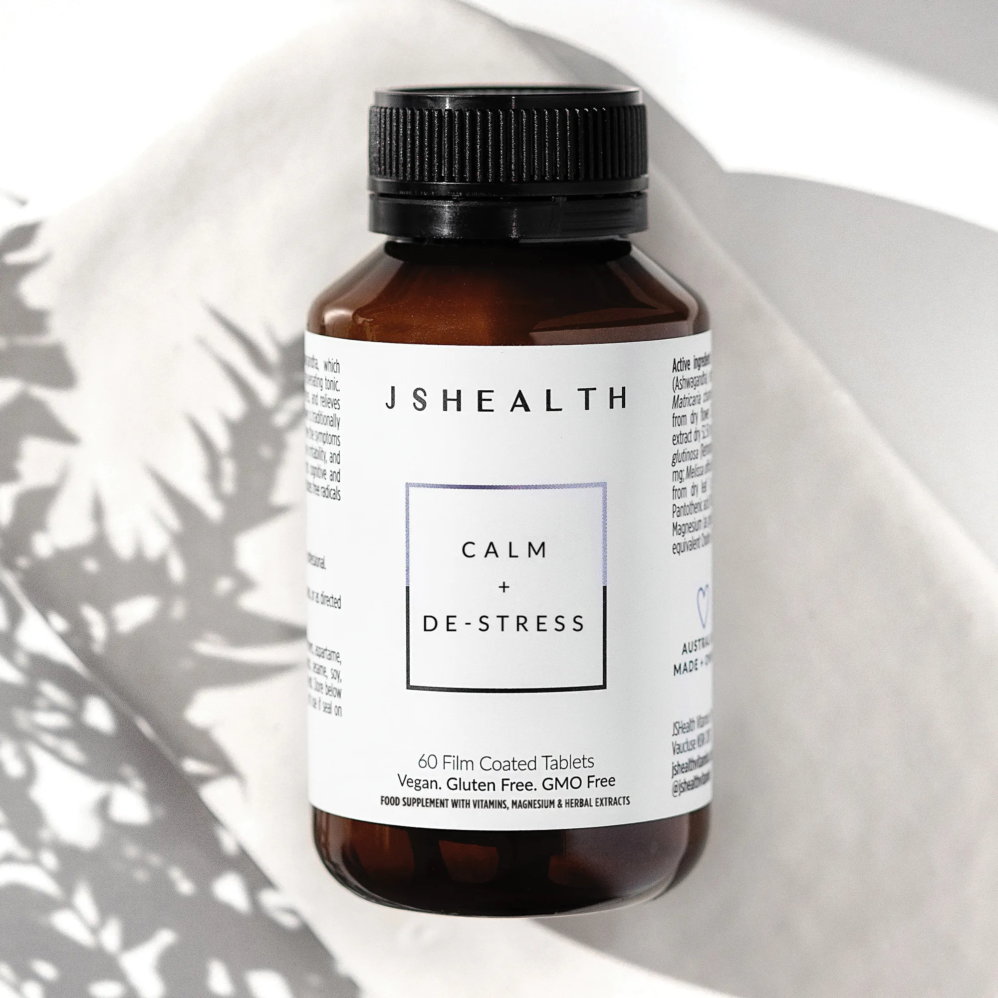 Calm   De-stress Formula - 60 Tablets - ONE MONTH SUPPLY