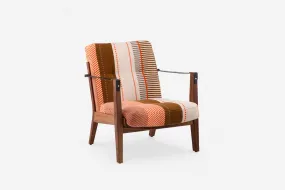 CAPO LOUNGE ARMCHAIR WITH MANTA ESPINHADA UPHOLSTERY