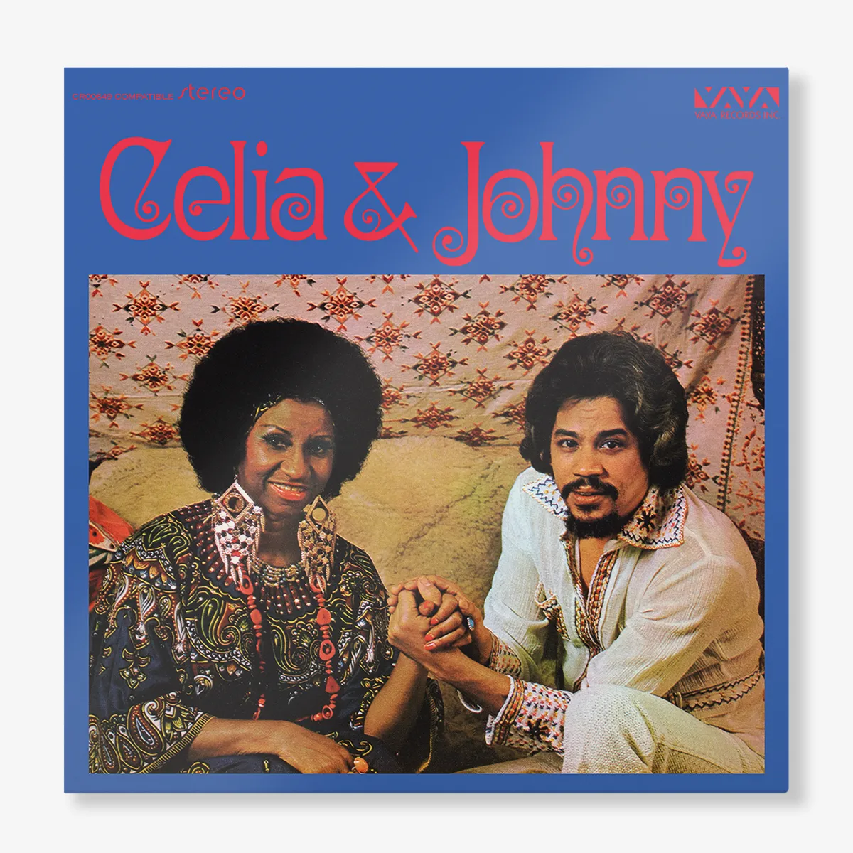 CELIA & JOHNNY (180G AZUL REAL COLOR LP – FANIA EXCLUSIVE)