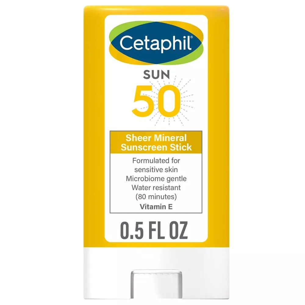 Cetaphil Sheer Mineral for Face & Body Sunscreen Lotion SPF30  & Sunscreen Stick SPF50