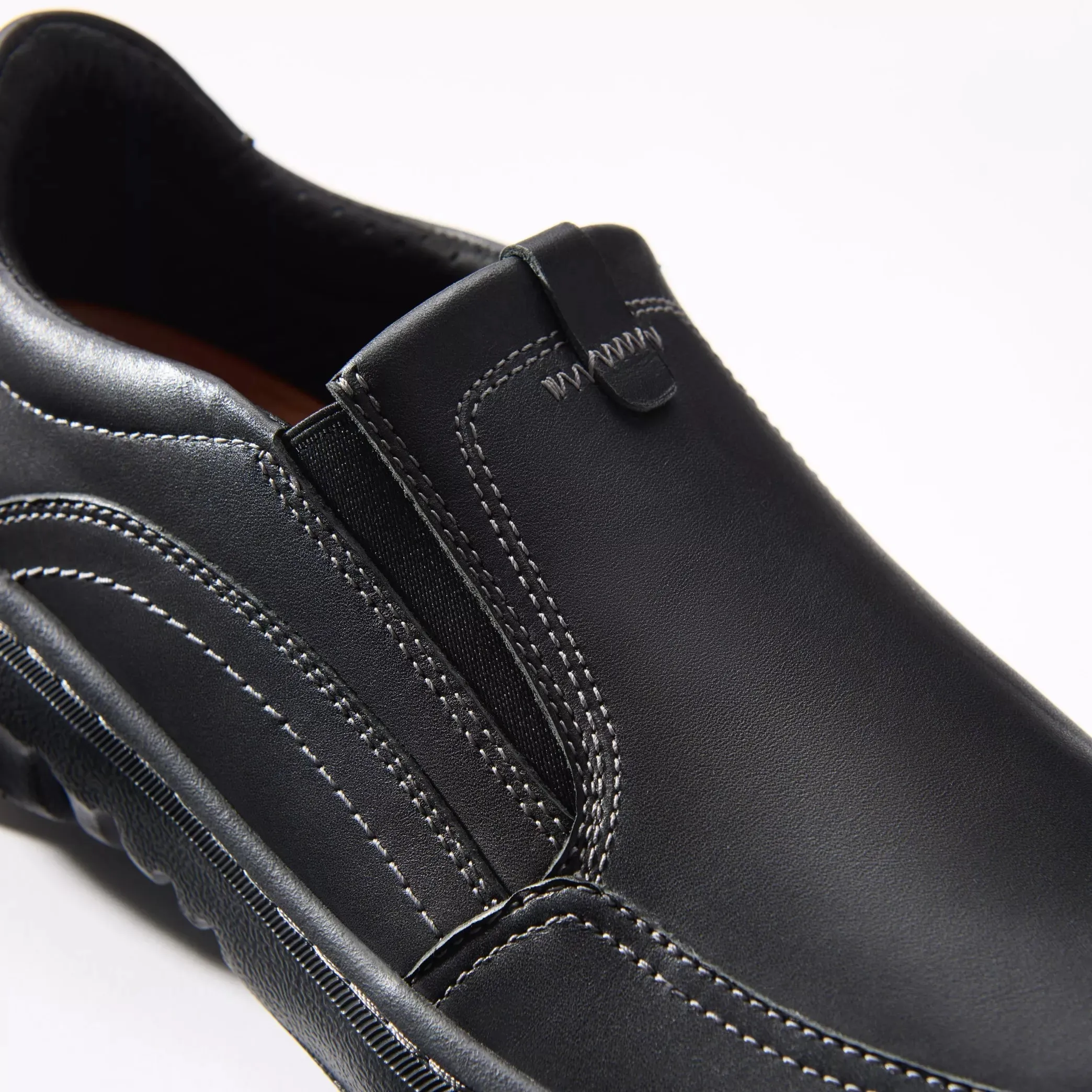 CLARKS | ZAPATOS CASUAL HOMBRE | CLARKS PRO STEP BLACK LEATHER | NEGRO