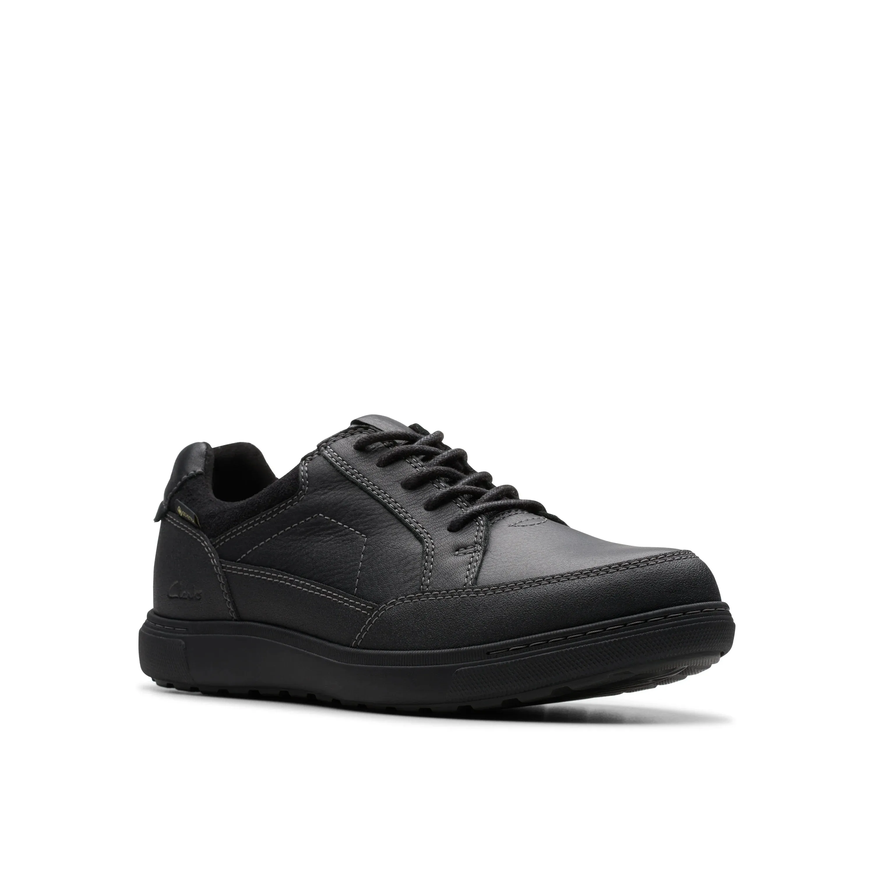 CLARKS | ZAPATOS CASUAL HOMBRE | MAPSTONE LO GTX BLACK LEATHER | NEGRO