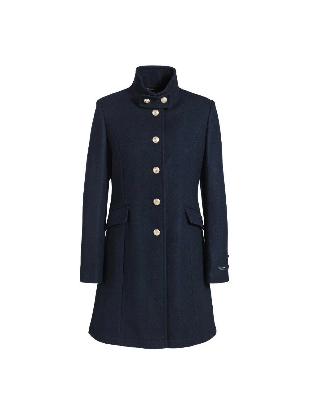 Dalmard Marine - Brighton - Manteau long de laine pour femme