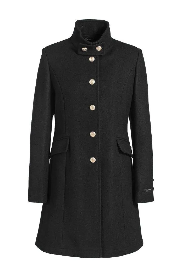 Dalmard Marine - Brighton - Manteau long de laine pour femme