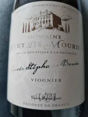 Domaine Haut De Mourier Cuvee "Stephane Bouix" Viognier