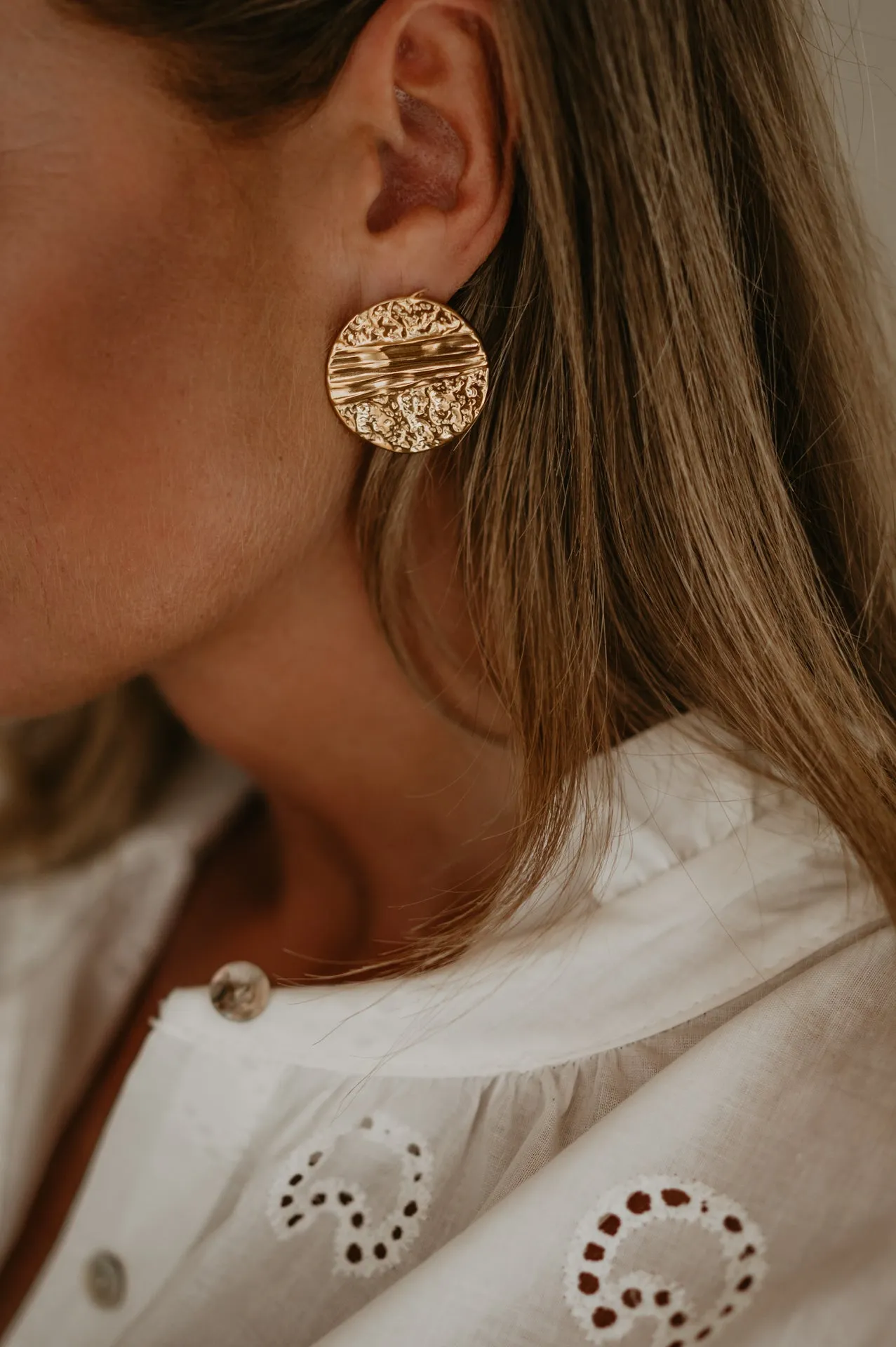 Eccetera earrings I Gold