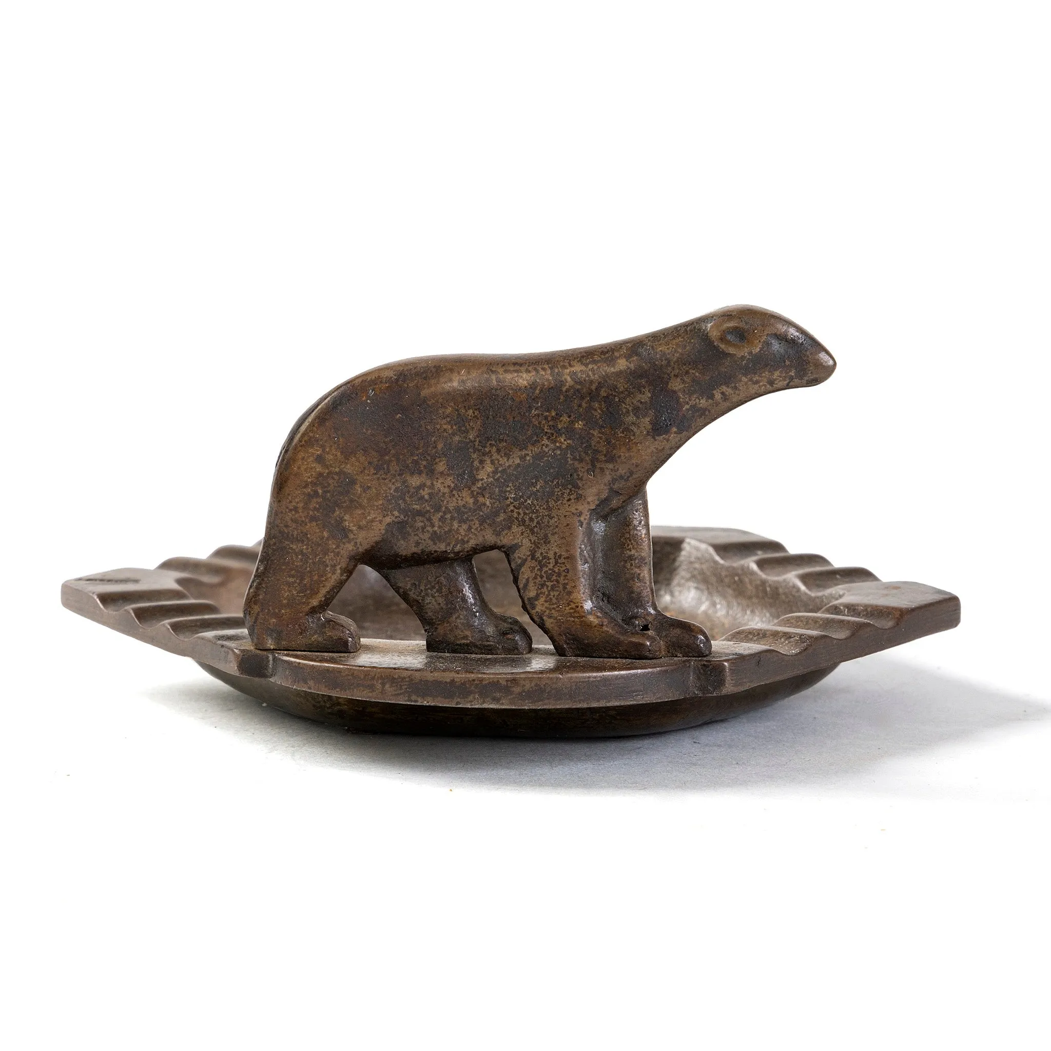 Edgar Brandt "Polar Bear" Ashtray