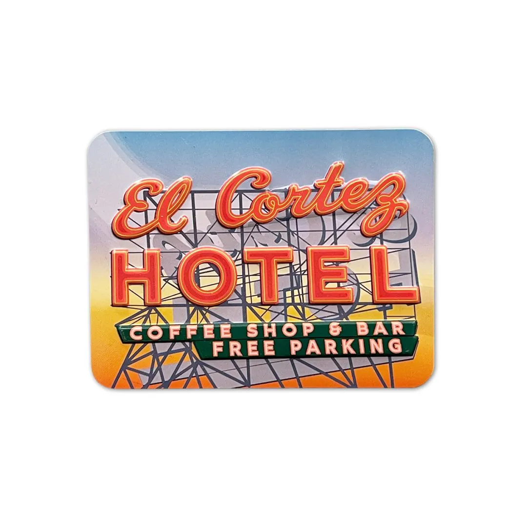 El Cortez Neon Sign Magnet