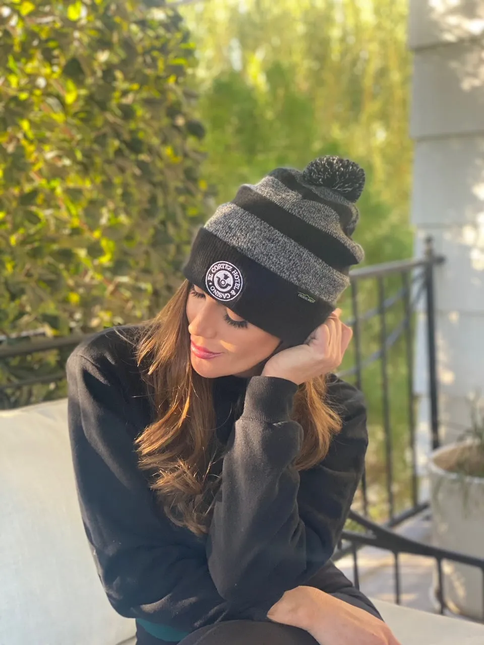 El Cortez Pom Pom Beanie