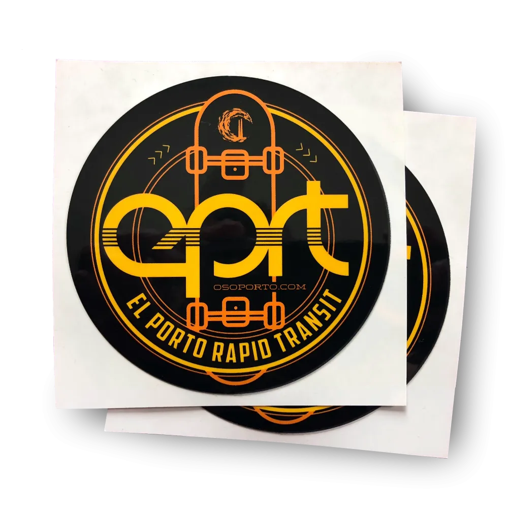 El Porto Rapid Transit sticker - pack of 2