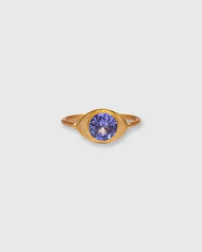 Eye Ring in Tanzanite/Apatite