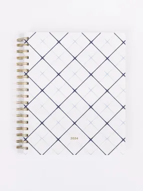 FINAL SALE - 2024 Spiral Weekly Planner | Starcrossed Blue