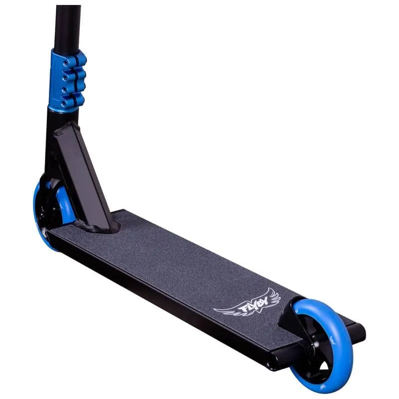 Flyby Pro Street Complete Pro Scooter M (66CM.). Zwart/Blauw