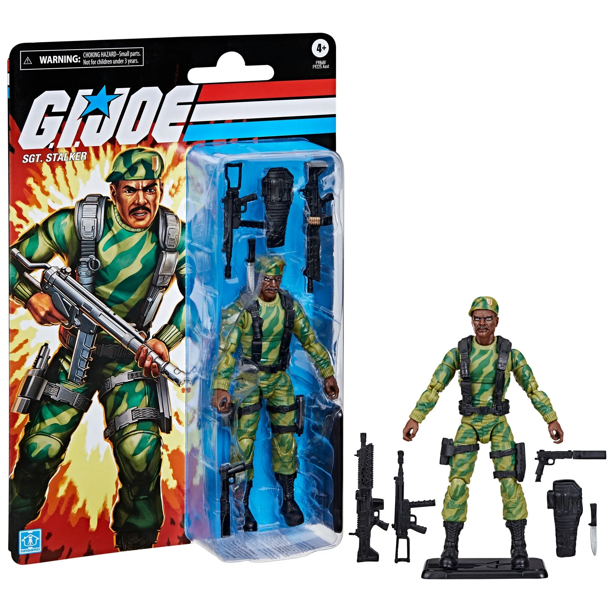 G.I. Joe Classified Series Retro Cardback Sgt. Stalker - Presale