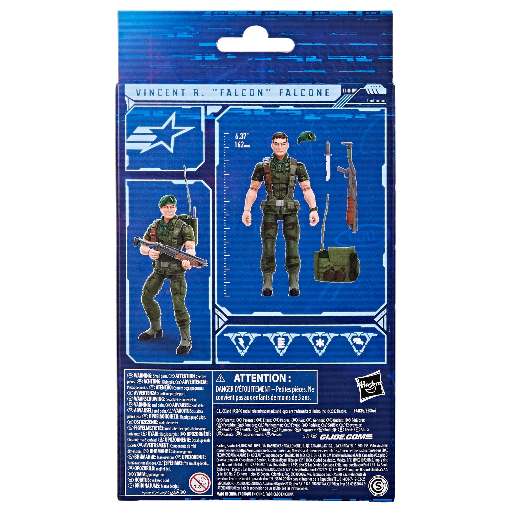 G.I. Joe Classified Series Vincent R. "Falcon" Falcone Action Figure