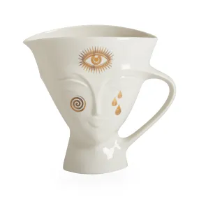 Gilded Giuliette Pitcher