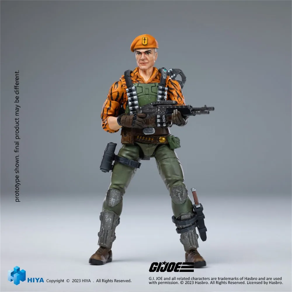 HiPlay HIYA Collectible Figure: GI Joe Special Forces: Tiger Force - Flint, 1:18 Scale Miniature Male Ation Figurine EMG0296