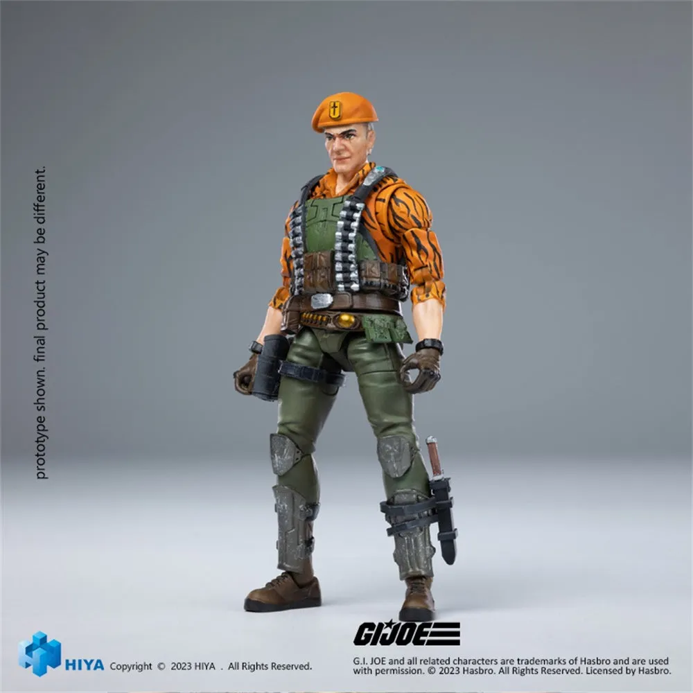 HiPlay HIYA Collectible Figure: GI Joe Special Forces: Tiger Force - Flint, 1:18 Scale Miniature Male Ation Figurine EMG0296