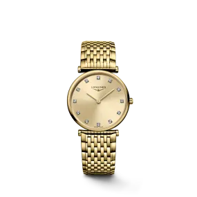 La Grande Classique de Longines 24mm Yellow Gold Quartz Ladies Watch