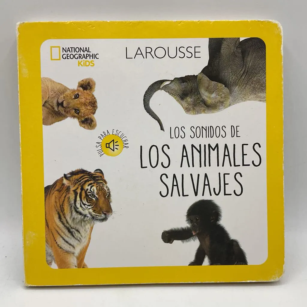 Los Sonidos De Los Animales Salvajes (boardbook)