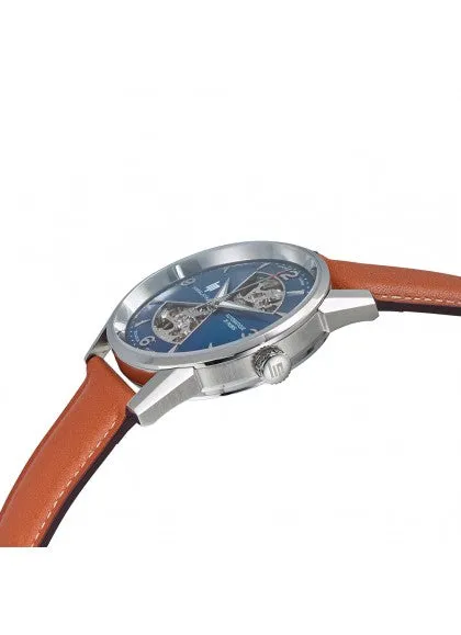 Montre Lip - Himalaya 40mm sablier cadran bleu