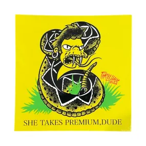 Premium Dude Sticker