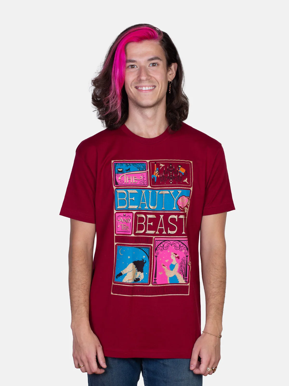 The Beauty and the Beast (MinaLima) Unisex T-Shirt