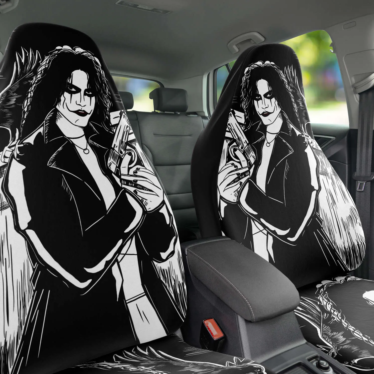 The Crow Car Seat Cover